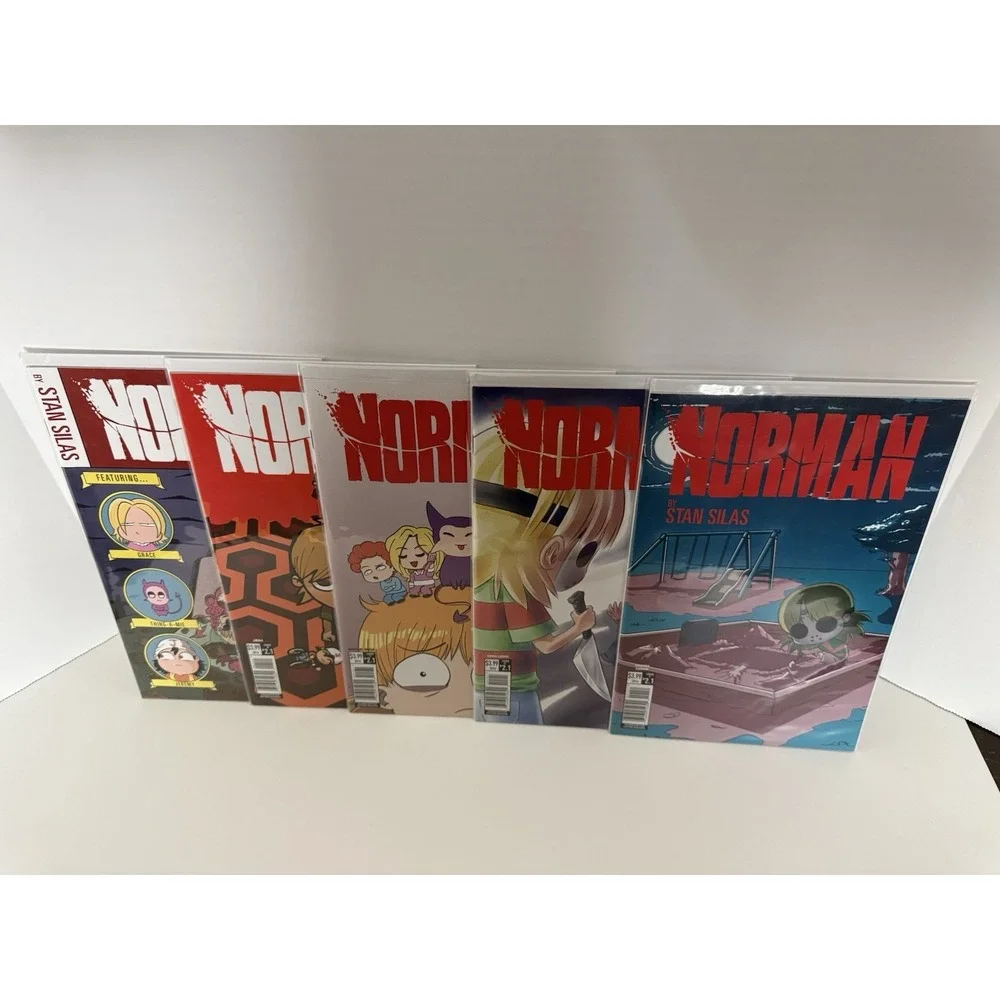 Norman Comics Lot Of 5 Books